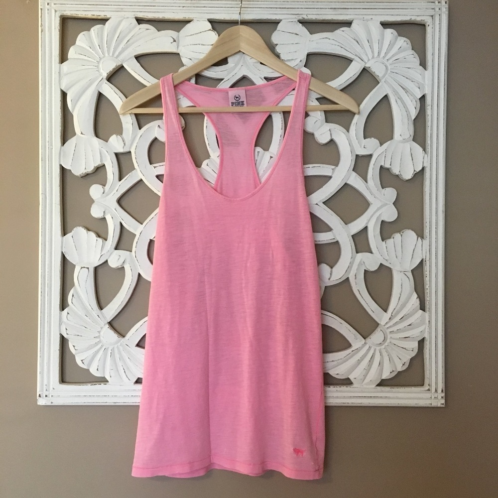 🚨 SOLD 🚨Victoria's Secret PINK Racerback Tank